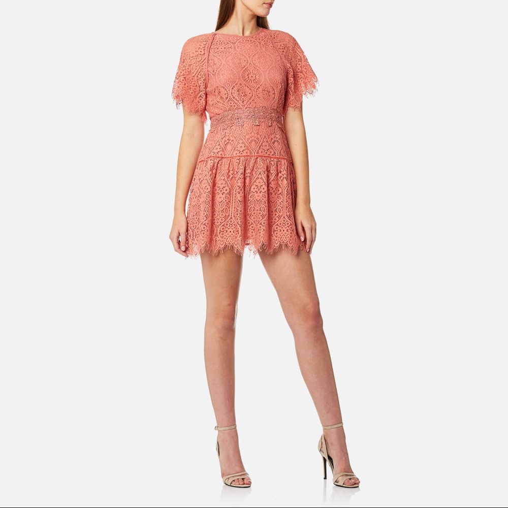 Foxiedox Lace Corallina Mini Dress